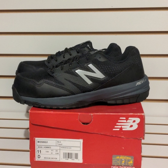 New balance men's composite toe work shoes - Picture 3 of 14